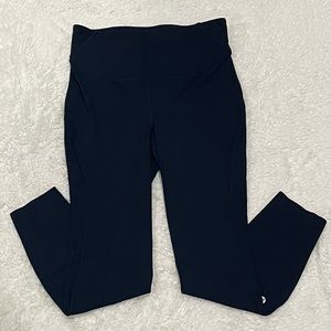 Lulu Dark Navy Blue Align leggings 28”